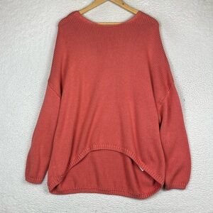 Banana republic pink oversized knit sweater